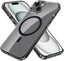 [Mag Fusion] Shockproof, Anti-Scratch, Slim & Light, Gel Bumper & Clear Hard Back Compatible with MagSafe Case Cover for iPhone 15 Plus 6.7"