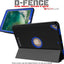 [D-FENCE Case] Tough & Rugged Smart Case For Apple iPad Air 3 2019, iPad Pro 10.5"