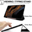 [Smart Case] Slim Stand Cover with Auto Sleep/Wake for Samsung Galaxy Tab S9 Ultra (SM-X910, SM-X916 Series)
