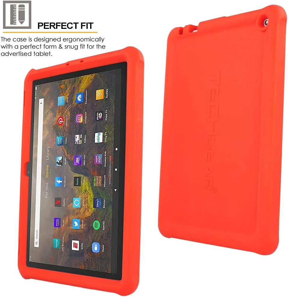 [Bumper Case] Shockproof Soft Easy Grip Case for Amazon Fire Max 11" 2023 / 13th Generation