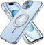 iPhone 15 Magnetic Case [Fusion HD] Shockproof, Anti-Scratch, Slim & Light, Hybrid Drop Protection, Gel Bumper & Clear Hard Back MagSafe Case Cover