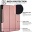 [Smart Case] Slim Stand Cover with Auto Sleep/Wake for Samsung Galaxy Tab S9 Ultra (SM-X910, SM-X916 Series)