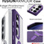 [Fusion Armour Ring] Premium Tough Protective Magnetic Ring Kickstand Case, MagSafe Case for Samsung Galaxy S24 Ultra