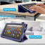 [Folio Case] Smart Cover Stand with Auto Sleep/Wake & Hand Strap for Amazon Fire Max 11" 2023 / 13th Generation