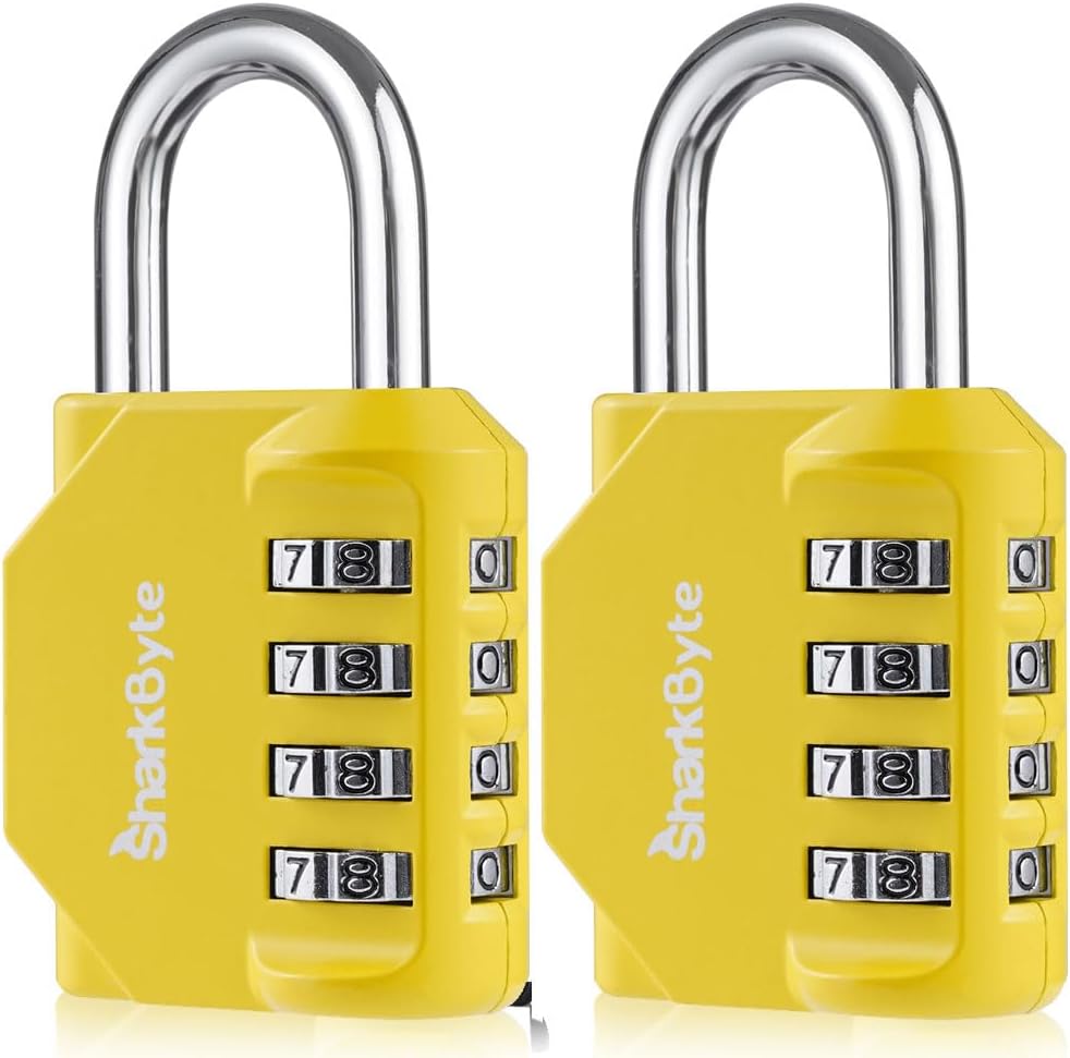 4-Dial Heavy Duty Weatherproof Combination Padlock
