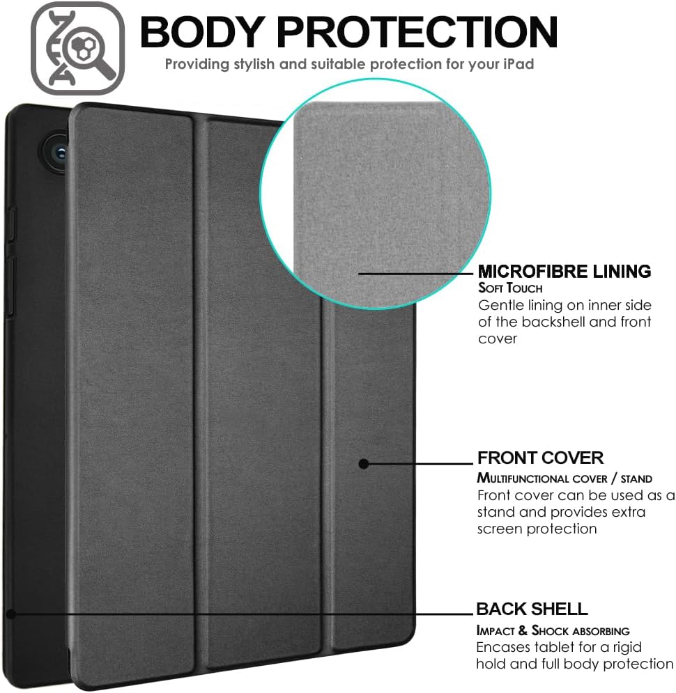 [Smart Case] Slim Stand Cover with Auto Sleep/Wake foR Samsung Galaxy Tab A9 Plus 11" 2023 (SM-X210 / SM-X215)