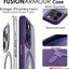 [Fusion Armour Ring] Premium Tough Protective Magnetic Ring Kickstand Case, MagSafe Case for iPhone 15 Pro Max 6.7"