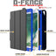 [D-FENCE Case] Tough & Rugged Smart Case For Apple iPad Air 3 2019, iPad Pro 10.5"
