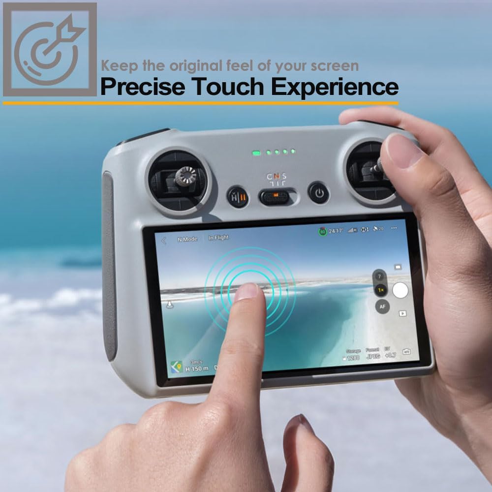 DJI RC / DJI RC 2 Anti Glare, Matte Tempered Glass Screen Protectors