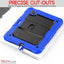 [ArmourSHIELD] Full Body Tough Rugged Case with Folding Stand & Protector For Apple iPad Air 10.9" 4th/5th Gen (2022/20) & iPad Pro 11" 4th/3rd Gen
