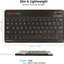 [Active Strike] Slim Line Bluetooth Wireless UK QWERTY Keyboard With Carry Case
