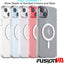 iPhone 15 Magnetic Case [Fusion HD] Shockproof, Anti-Scratch, Slim & Light, Hybrid Drop Protection, Gel Bumper & Clear Hard Back MagSafe Case Cover
