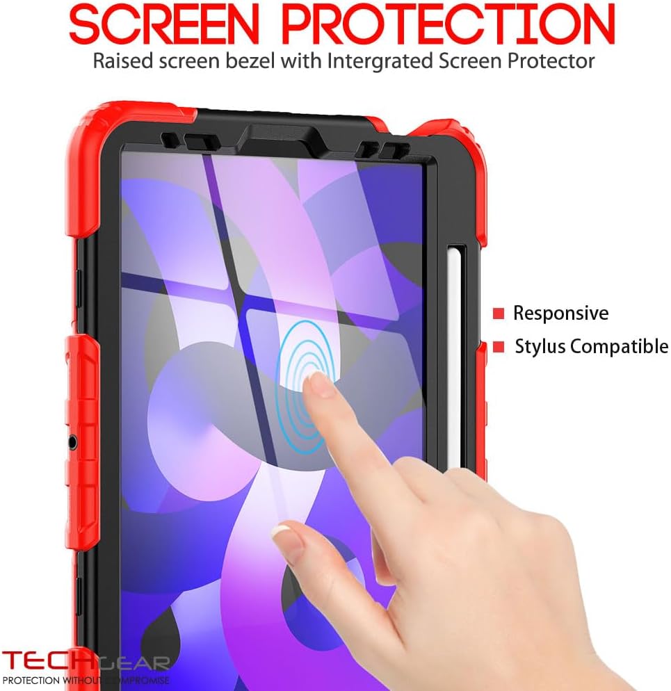 [ArmourSHIELD] Full Body Tough Rugged Case with Folding Stand & Protector For Apple iPad Air 10.9" 4th/5th Gen (2022/20) & iPad Pro 11" 4th/3rd Gen