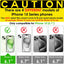 Delete This [Wallet Case] Leather [RFID Blocking] Magnetic Flip Case with Card & Slots and Stand For iPhone 16 6.1"