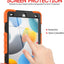 [ArmourSHIELD Case] Full Body Tough Rugged Case with Folding Stand & Screen Protector For Apple iPad 10.2" 2021/2020/2019 [9th/8th/7th Generation]
