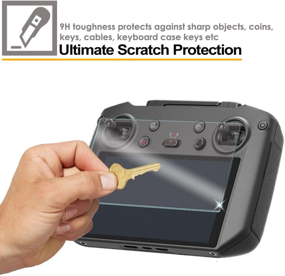 DJI RC Pro Anti Glare, Matte Tempered Glass Screen Protectors