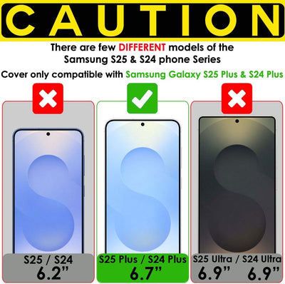 Samsung Galaxy S25 Plus Full Coverage 3D Tempered Glass Screen Protectors