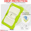 [ArmourSHIELD Case] Full Body Tough Rugged Case with Folding Stand & Screen Protector For Apple iPad 10.2" 2021/2020/2019 [9th/8th/7th Generation]