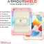 [ArmourSHIELD Case] Full Body Tough Rugged Case with Folding Stand & Screen Protector For Apple iPad 10.2" 2021/2020/2019 [9th/8th/7th Generation]