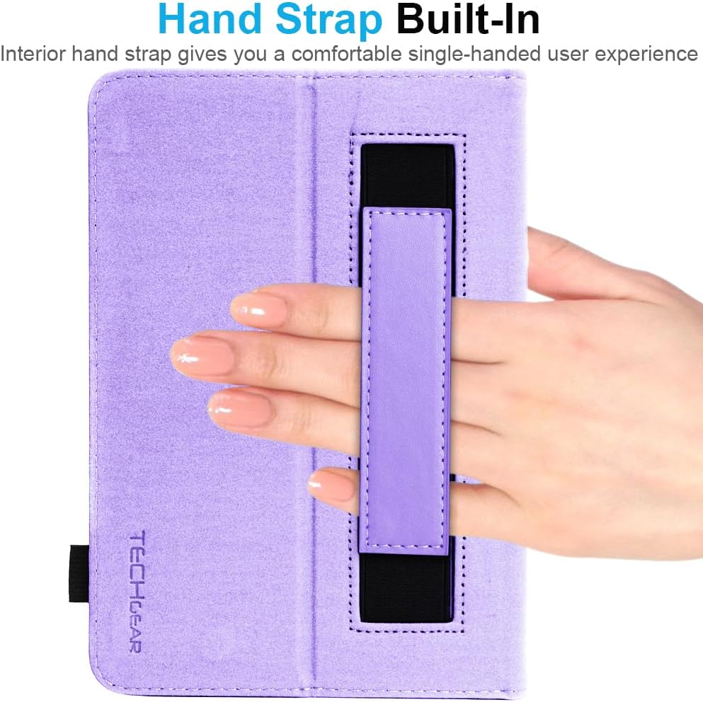 [Folio Case] Smart Cover Stand with Auto Sleep/Wake & Hand Strap for Samsung Galaxy Tab A9 Plus 11" (SM-X210 / SM-X215)