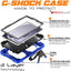 [G-SHOCK Case] Heavy Duty Long Survival Screen Protector Case for Samsung Galaxy Tab A9 8.7" (SM-X110 / SM-X115)