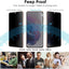 Samsung Galaxy S23 FE 5G Anti Spy, Privacy Full Coverage 3D Tempered Glass Screen Protectors
