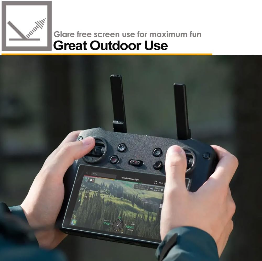 DJI RC Pro Anti Glare, Matte Tempered Glass Screen Protectors