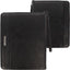 Executive Leather Folio Organiser with Anti-Shock Bubble Interior and Stash Pockets, Pouches and Card Slots
