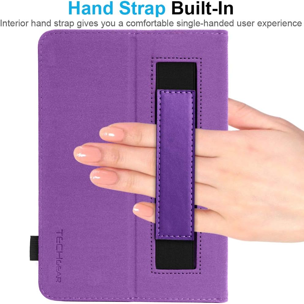 [Folio Case] Smart Cover Stand with Auto Sleep/Wake & Hand Strap for Amazon Fire Max 11" 2023 / 13th Generation