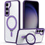 [Fusion Armour Ring] Premium Tough Protective Magnetic Ring Kickstand Case, MagSafe Case for Samsung Galaxy S24 Plus