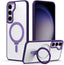 [Fusion Armour Ring] Premium Tough Protective Magnetic Ring Kickstand Case, MagSafe Case for Samsung Galaxy S24 Plus