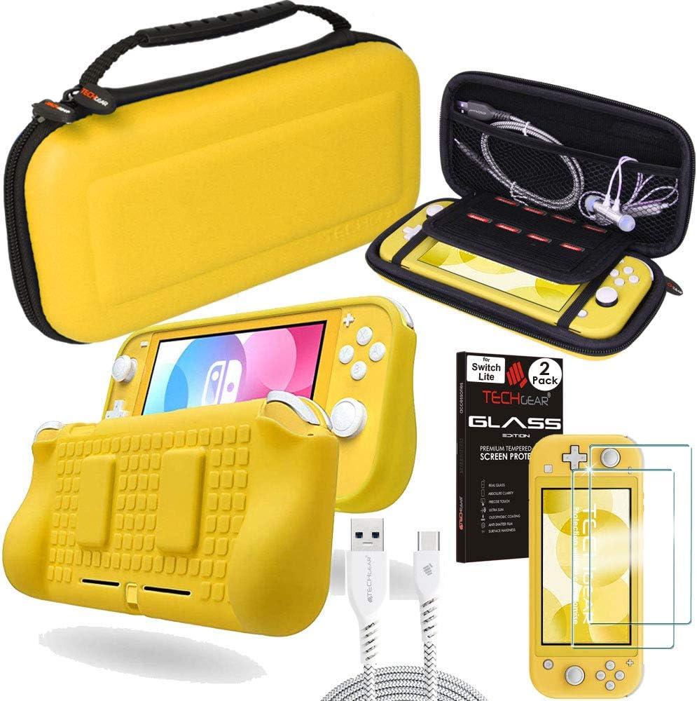 Switch Lite Slim Case & Accessory Bundle