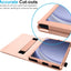 [Folio Case] Smart Cover Stand with Auto Sleep/Wake & Hand Strap for Samsung Galaxy Tab A9 Plus 11" (SM-X210 / SM-X215)