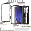 [UTILITY Case] Full Body Shockproof Case with Stand, Hand & Shoulder Strap for Samsung Galaxy Tab S9 Ultra (SM-X910, SM-X916 Series)