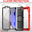[ArmourSHIELD Case] Full Body Tough Rugged Case with Folding Stand & Screen Protector For Samsung Galaxy Tab A9 8.7" (SM-X110 / SM-X115)
