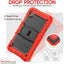 [ArmourSHIELD Case] Full Body Tough Rugged Case with Folding Stand & Screen Protector For Samsung Galaxy Tab A9 8.7" (SM-X110 / SM-X115)