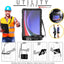 [UTILITY Case] Full Body Shockproof Case with Stand, Hand & Shoulder Strap for Samsung Galaxy Tab S9 Plus 12.4" (SM-X810, SM-X816 Series)