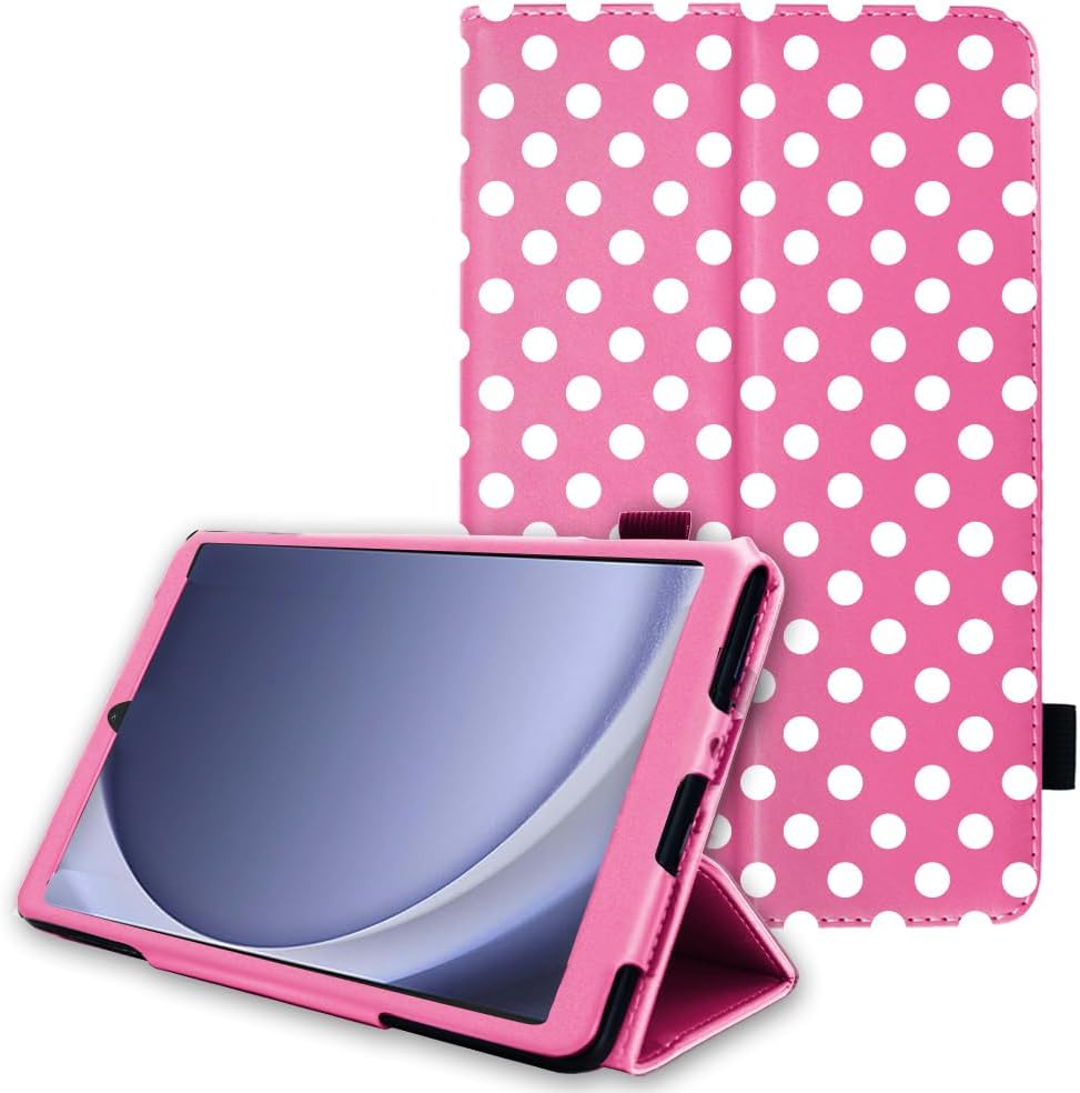 [Folio Case] Smart Cover Stand with Auto Sleep/Wake & Hand Strap for Samsung Galaxy Tab A9 Plus 11" (SM-X210 / SM-X215)