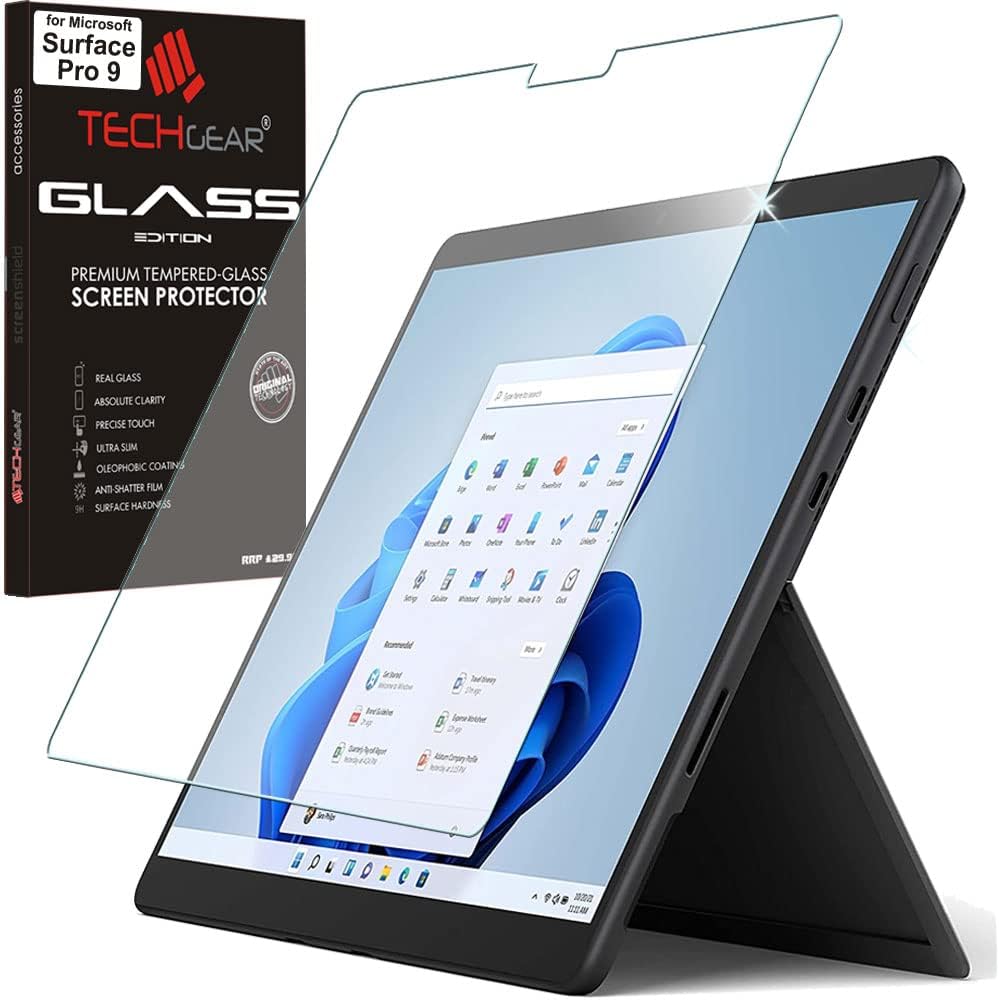 Microsoft Surface Pro 9 Tempered Glass Screen Protectors Techgear