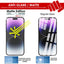 IPhone 16 Pro Max Anti Glare, Matte Full Coverage 3D Tempered Glass Screen Protectors