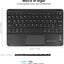 [Active Strike Pro] French AZERTY Slim Bluetooth Wireless Keyboard with Mouse Touchpad