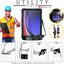 [UTILITY Case] Full Body Shockproof Case with Stand, Hand & Shoulder Strap for Samsung Galaxy Tab S9 Ultra (SM-X910, SM-X916 Series)