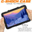 [G-SHOCK Case] Heavy Duty Long Survival Screen Protector Case for Samsung Galaxy Tab S6 Lite (SM-P610/P613/P615/P619/P620/P625)