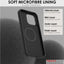 TECHGEAR iPhone 15 Pro Magnetic Silicone Case, Premium Liquid Silicone Anti-Scratch Compatible with MagSafe Soft Gel Rubber, Microfibre Lining Shockproof Phone Case For iPhone 15 Pro 6.1" - Black
