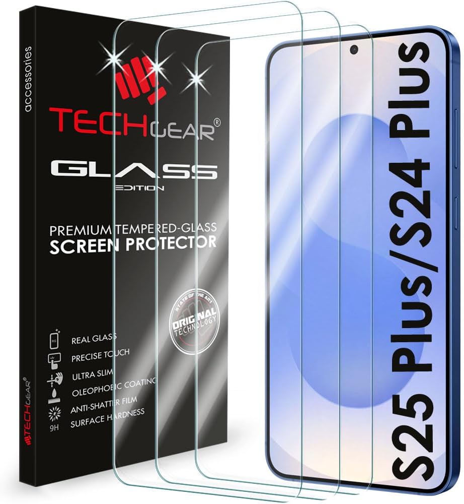 Samsung Galaxy S25 Plus Tempered Glass Screen Protectors
