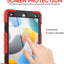 [ArmourSHIELD Case] Full Body Tough Rugged Case with Folding Stand & Screen Protector For Apple iPad 10.2" 2021/2020/2019 [9th/8th/7th Generation]