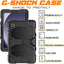 [G-SHOCK Case] Heavy Duty Long Survival Screen Protector Case for Samsung Galaxy Tab A9 8.7" (SM-X110 / SM-X115)