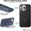 Premium Liquid Silicone Shockproof Anti-Scratch Magnetic Kickstand Case, Soft Microfibre Lining, Compatible with MagSafe Case for iPhone 15 Pro 6.1"