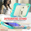 [ArmourSHIELD Case] Full Body Tough Rugged Case with Folding Stand & Screen Protector For Samsung Galaxy Tab A9 8.7" (SM-X110 / SM-X115)