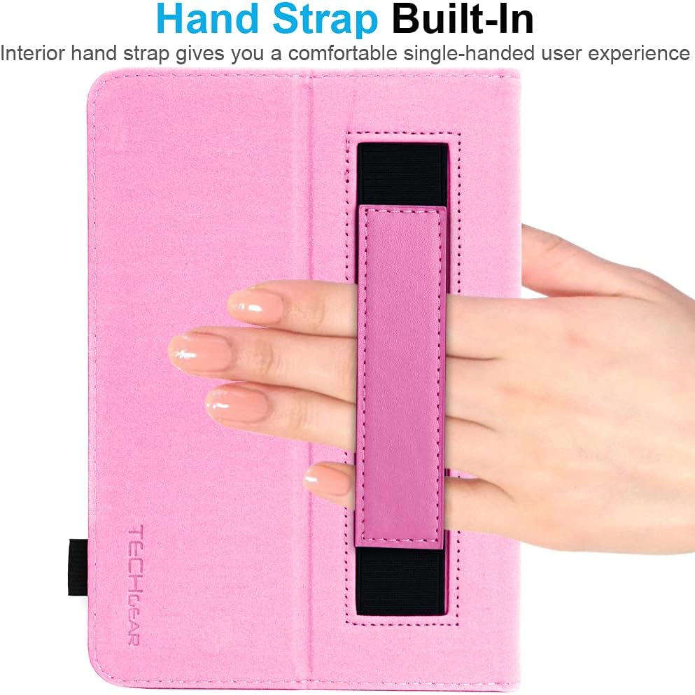 [Folio Case] Smart Cover Stand with Auto Sleep/Wake & Hand Strap for Samsung Galaxy Tab A9 Plus 11" (SM-X210 / SM-X215)